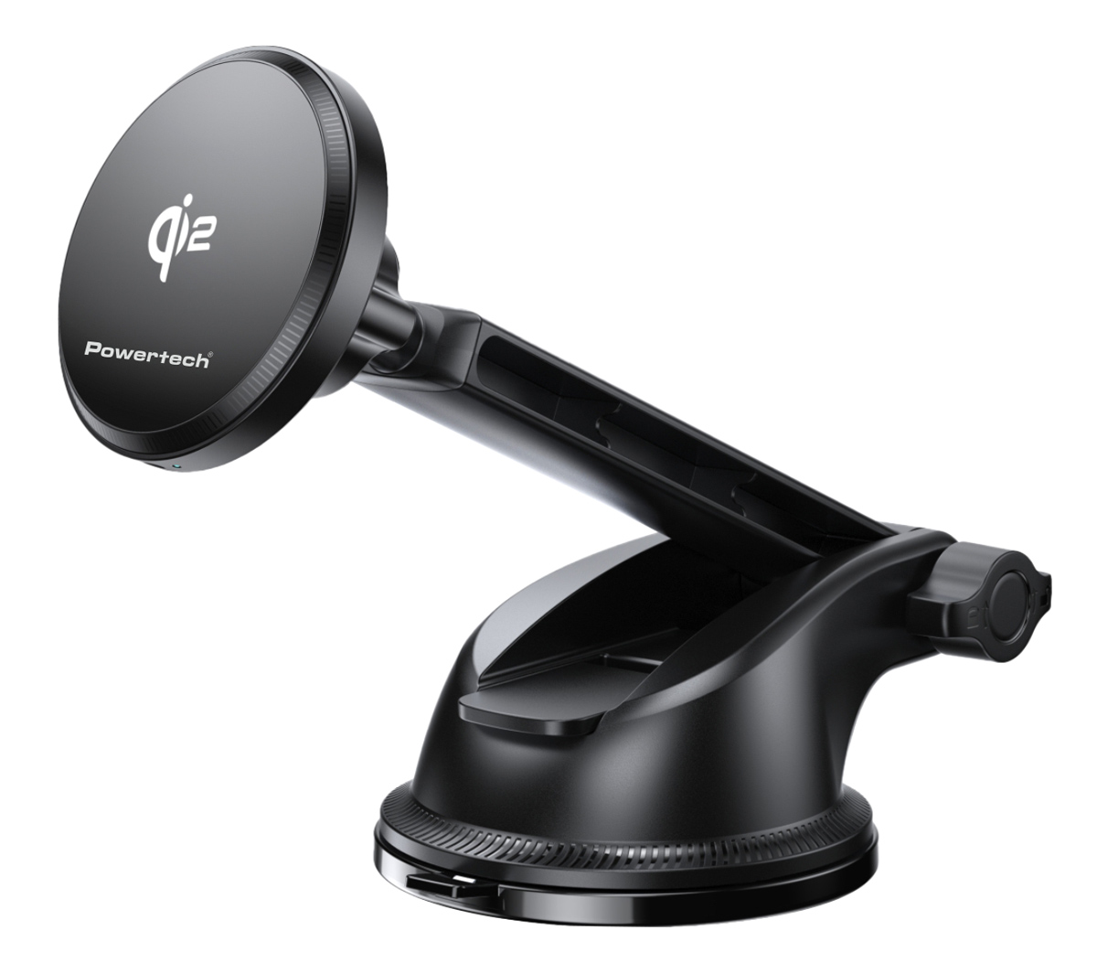 POWERTECH ασύρματος φορτιστής & βάση smartphone αυτοκινήτου PT-1492