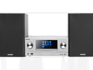 KENWOOD SMART MICRO HI-FI SYSTEM DAB SILVER M-9000S-S