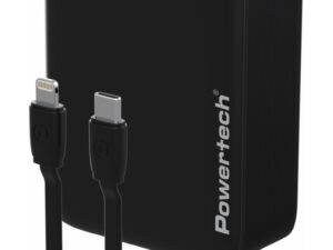 POWERTECH power bank PT-1504 με καλώδια & οθόνη
