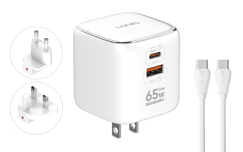 LDNIO φορτιστής τοίχου Q2617 με καλώδιο USB-C