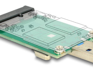 DELOCK αντάπτορας USB σε mSATA 62681