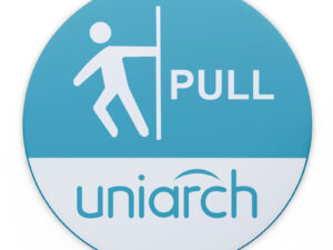 UNIARCH αυτοκόλλητο Pull HW200223