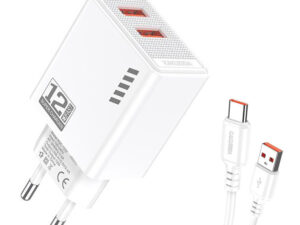 KAKUSIGA φορτιστής τοίχου KSC-1238 με καλώδιο USB-C