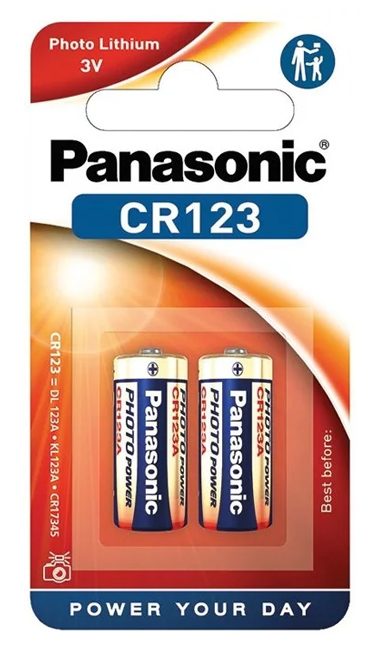 PANASONIC μπαταρίες λιθίου CR123