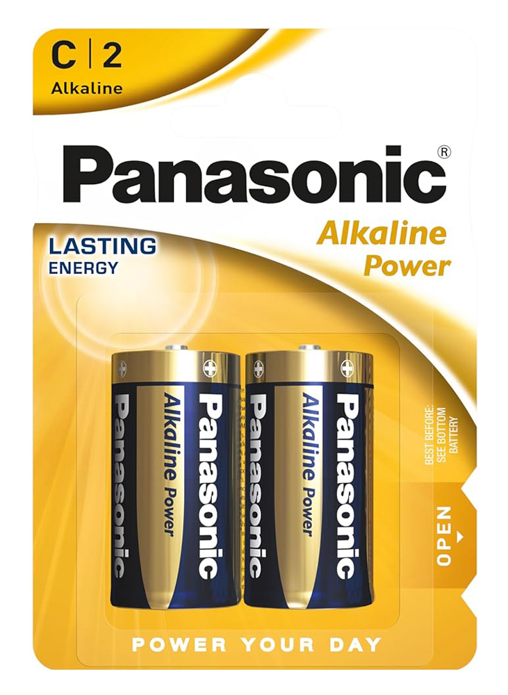 PANASONIC αλκαλικές μπαταρίες Alkaline Power LR14/C