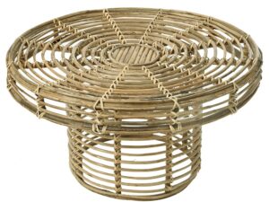 ΨΑΘΙΝΟ BAMBOO ΤΡΑΠΕΖΙ 81x81x45EK