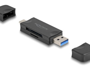 DELOCK card reader 91020 για SD & micro SD