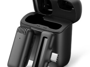 APEXEL ασύρματο μικρόφωνο APL-MIC007 με θήκη φόρτισης