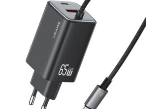 USAMS φορτιστής τοίχου CC266 με καλώδιο