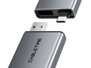 CABLETIME card reader CT-ACCD3-AG για SD & micro SD