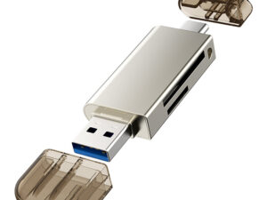 CABLETIME card reader CT-ACMCD2-ZG για SD & micro SD