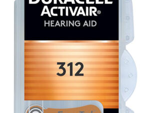 DURACELL μπαταρίες ακουστικών βαρηκοΐας Activair 312