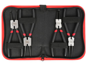 DELI σετ ασφαλειοτσίμπιδα DL104407 με θήκη