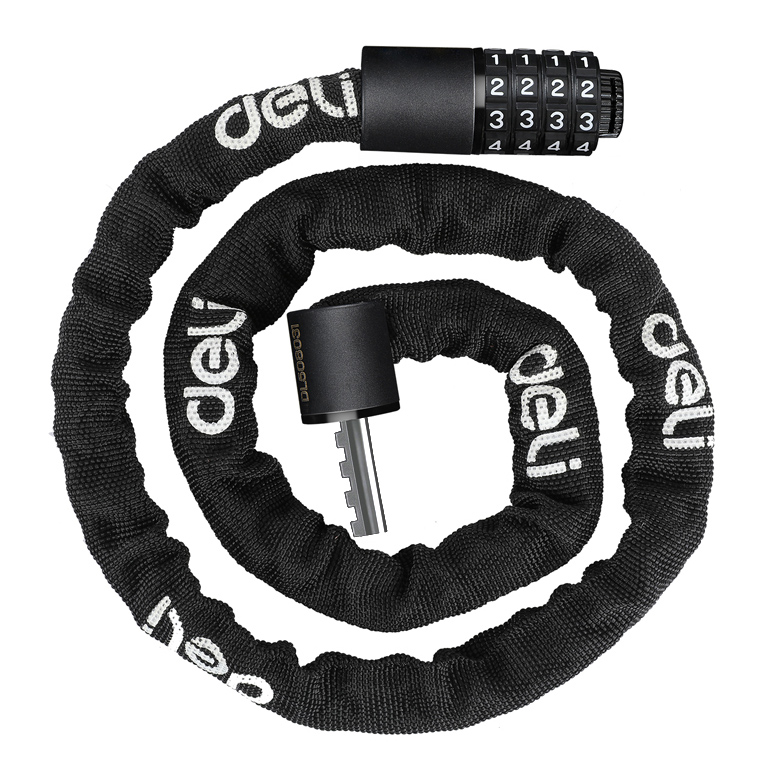 DELI κλειδαριά ποδηλάτου συνδυασμού DL508031