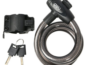 DELI κλειδαριά ποδηλάτου με κλειδί DL508062