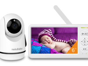 HELLOBABY ενδοεπικοινωνία μωρού HB6364 με κάμερα & οθόνη 6"