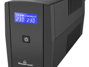 POWERTECH UPS Line Interactive PT-1295 με οθόνη