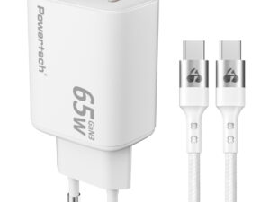 POWERTECH φορτιστής τοίχου PT-1415 με καλώδιο