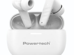 POWERTECH earphones με θήκη φόρτισης PT-1432