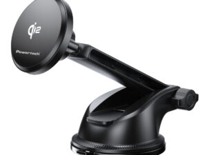 POWERTECH ασύρματος φορτιστής & βάση smartphone αυτοκινήτου PT-1492