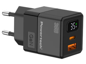 POWERTECH φορτιστής τοίχου PT-1499 με οθόνη