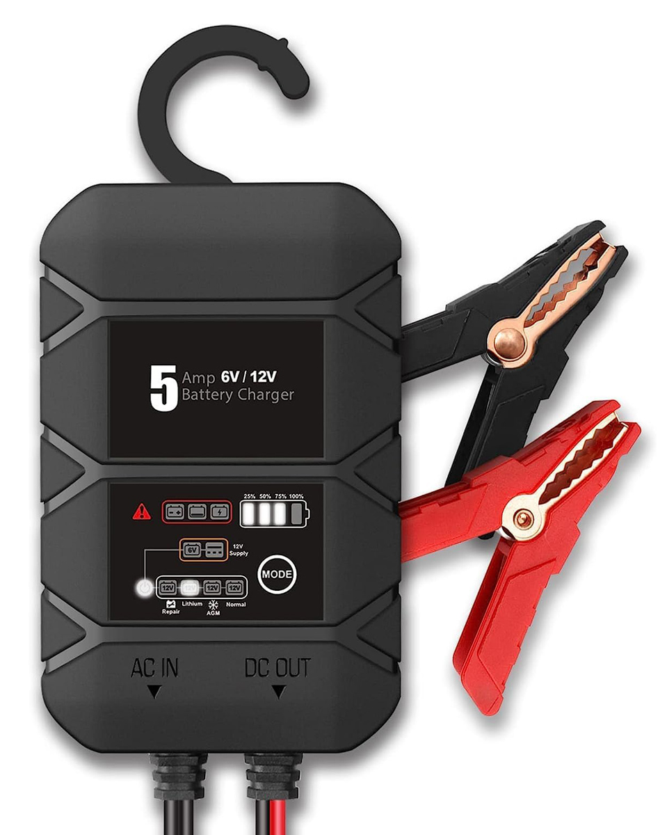 BYGD φορτιστής & συντηρητής μπαταρίας αυτοκινήτου S5000