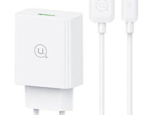 USAMS φορτιστής τοίχου SCXLTZ02 με καλώδιο USB-C