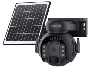SECTEC smart ηλιακή κάμερα ST-515C-3M-5W-BK