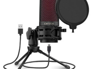 CMTECK επιτραπέζιο μικρόφωνο XM550 με pop φίλτρο