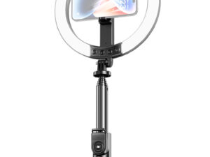 USAMS φωτιστικό δαχτυλίδι LED ZB323 με τρίποδο & βάση smartphone