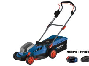 BLAUPUNKT ΧΛΟΟΚΟΠΤΙΚΗ ΜΗΧΑΝΗ 18V CL3010 + ΜΠΑΤΑΡΙΑ 18V 4Ah + ΓΡΗΓΟΡΟΣ ΦΟΡΤΙΣΤΗΣ 2.4Ah