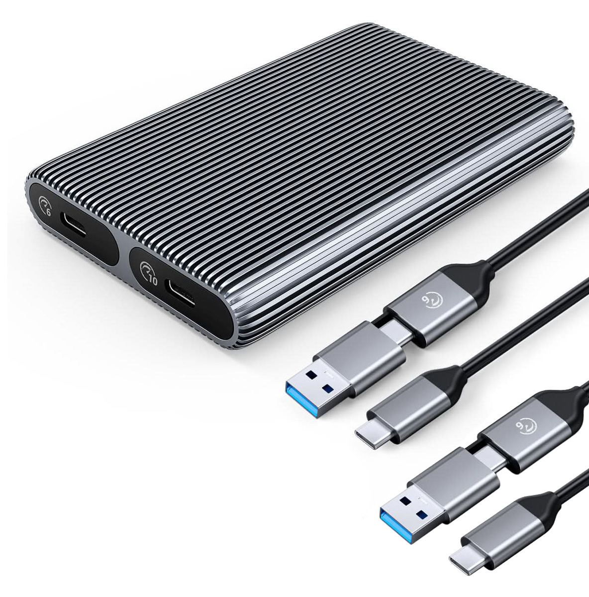 ORICO θήκη για 2x M.2 NVME SSD AM2C3-2N