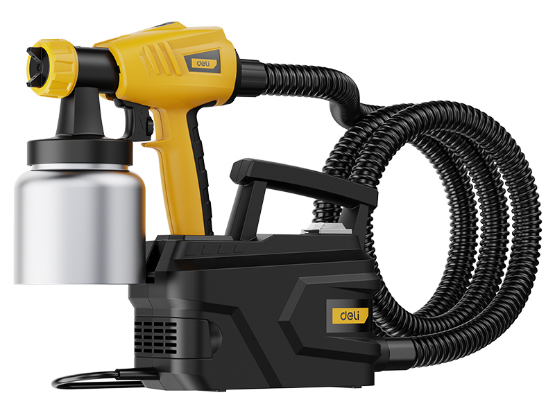 DELI ηλεκτρικό πιστόλι βαφής DC091-1 με δοχείο 800ml