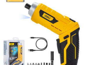 DELI κατσαβίδι μπαταρίας με μύτες DL-DP04-E2B1