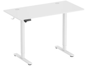 BRATECK ηλεκτρικό γραφείο S23-22R-B-WH με ρυθμιζόμενο ύψος