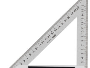 DELI μεταλλικός τριγωνικός χάρακας DL303200