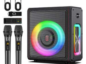 JYX φορητό ηχείο MS75 με 2x μικρόφωνα & ασύρματο χειριστήριο