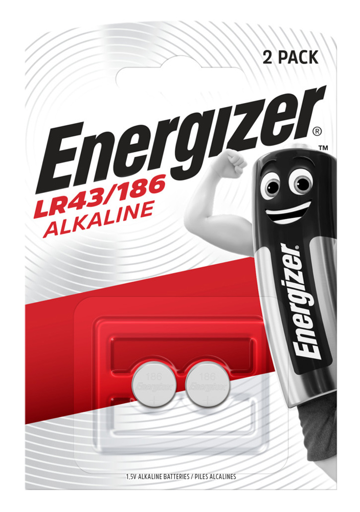 ENERGIZER αλκαλικές μπαταρίες LR43/186