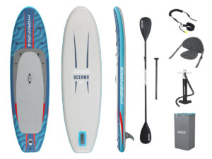 BESTWAY φουσκωτή σανίδα SUP/kayak Oceana 6532B με αποσπώμενο κάθισμα
