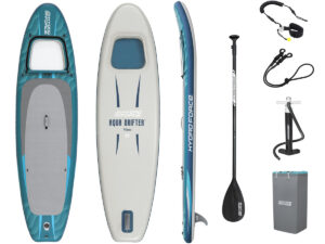 BESTWAY φουσκωτή σανίδα SUP Aqua Drifter View 6532H με διάφανο παράθυρο