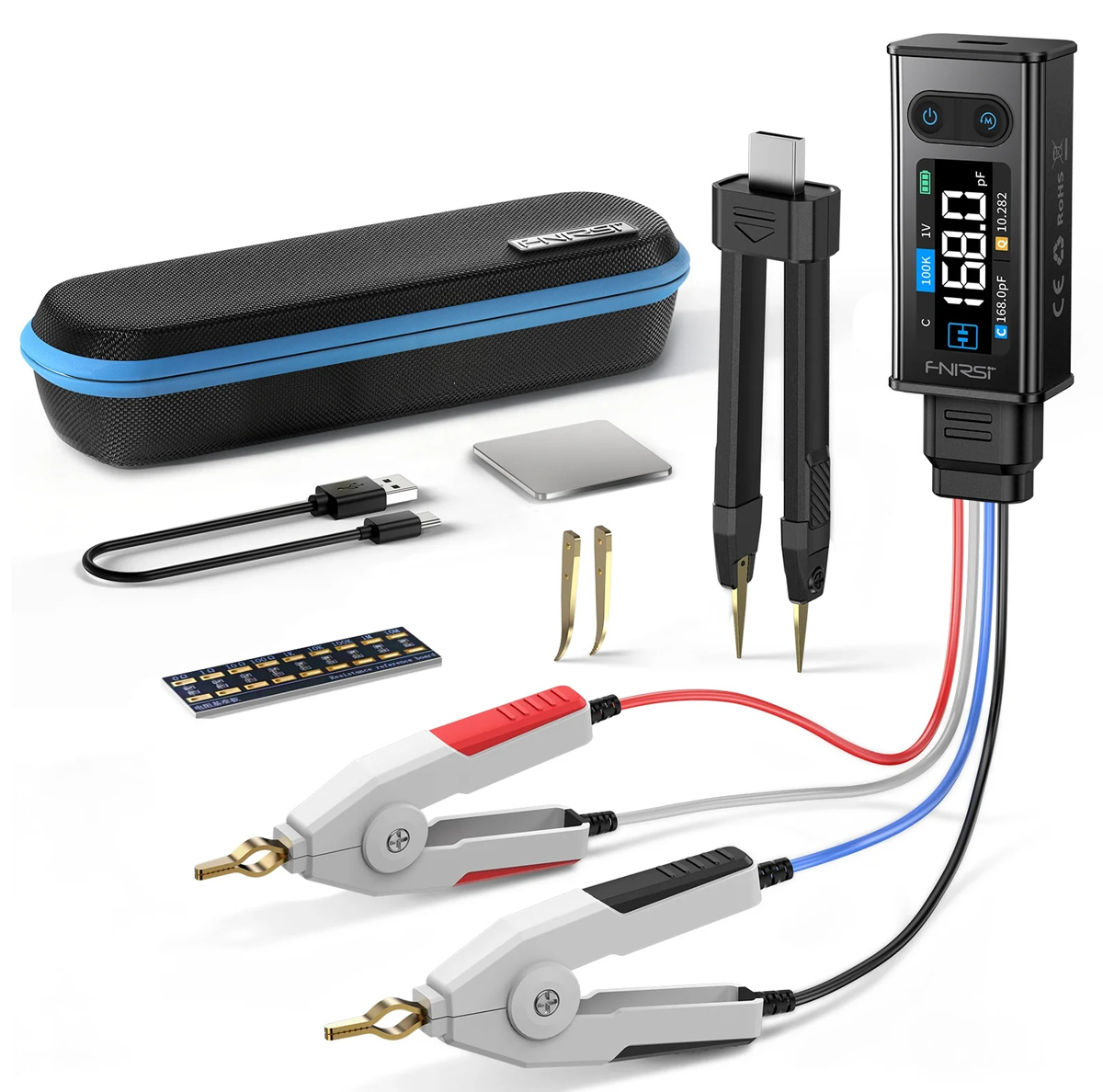 FNIRSI ψηφιακό LCR/ESR tester LCR-ST2 Plus