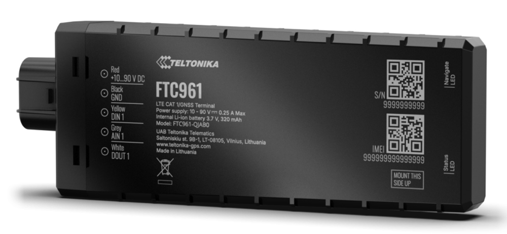 TELTONIKA GPS tracker οχημάτων FTC961