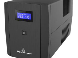 POWERTECH UPS Line Interactive PT-1298 με οθόνη