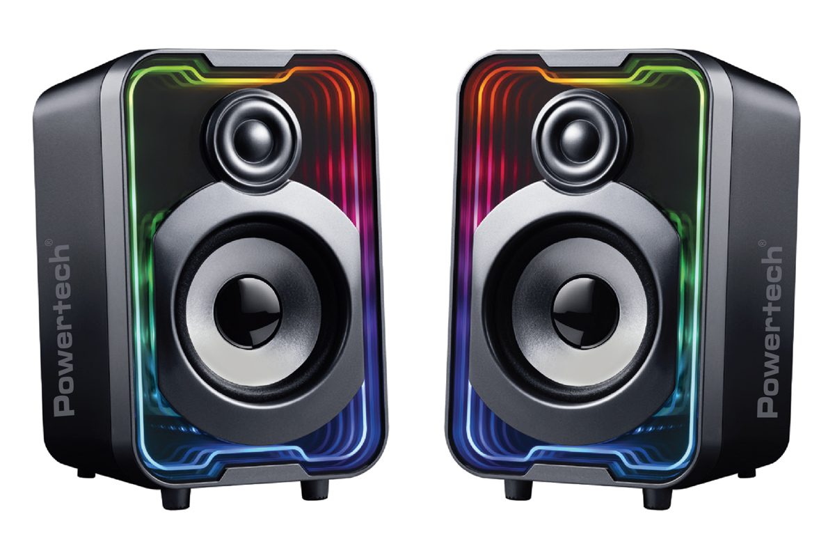 POWERTECH ηχεία PT-1575 με RGB φωτισμό