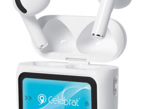 CELEBRAT earphones με θήκη φόρτισης W76