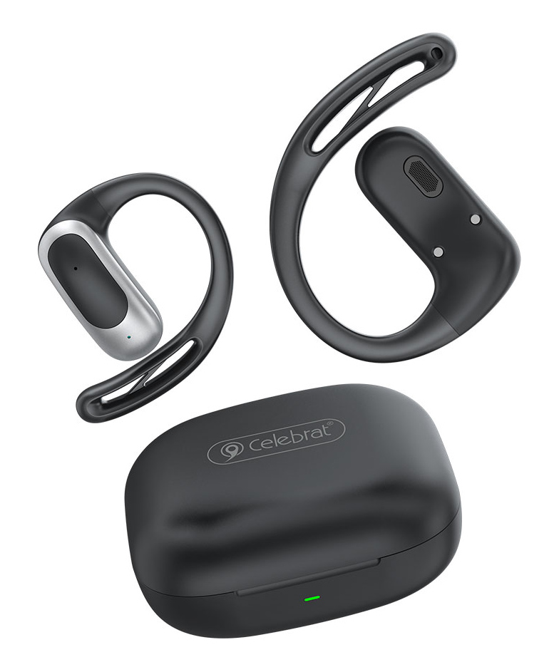 CELEBRAT earphones με θήκη φόρτισης W77