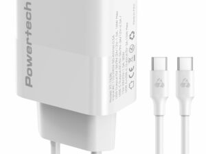 POWERTECH φορτιστής τοίχου PT-1636 με καλώδιο