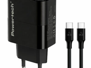 POWERTECH φορτιστής τοίχου PT-1637 με καλώδιο