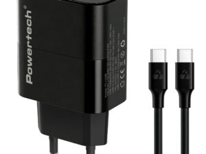 POWERTECH φορτιστής τοίχου PT-1638 με καλώδιο