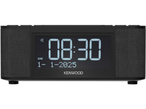KENWOOD CLOCK RADIO DAB BLACK CRST55DAB-B